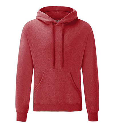 Fruit of the loom Mikina s kapucňou